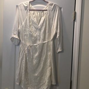 Cato off white soft dress